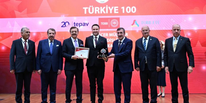 TOBB Türkiye en hızlı büyüyen 100 şirket arasına girdik